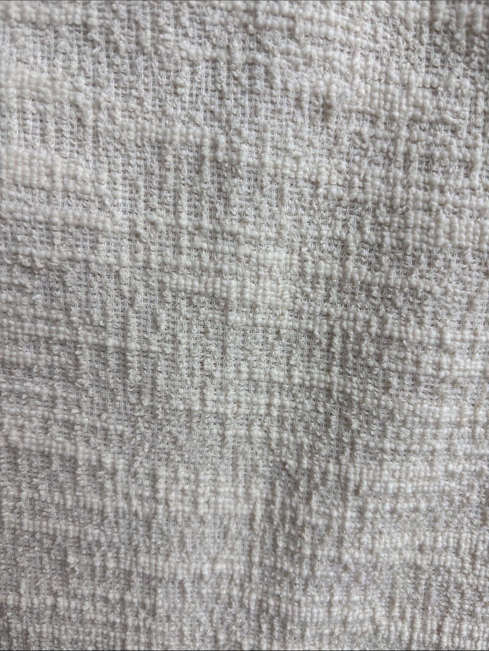 Sundays Valentine  Cream Textured Sleeveless Shift Dress - Picture 5 of 6